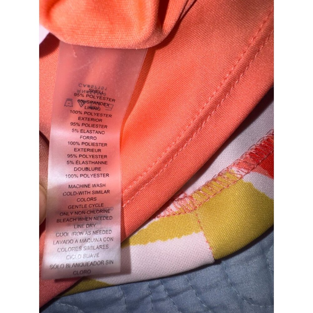 Vince Camuto Multicolor Tropical Print Sleeveless Dress Size 8 - Picture 5 of 10